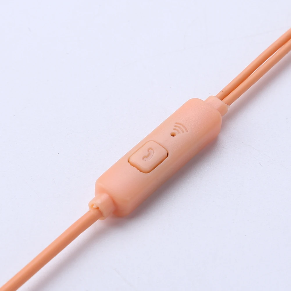 Басовые наушники вкладыши с микрофоном Силиконовые кошачьи уши Elf Хэллоуин