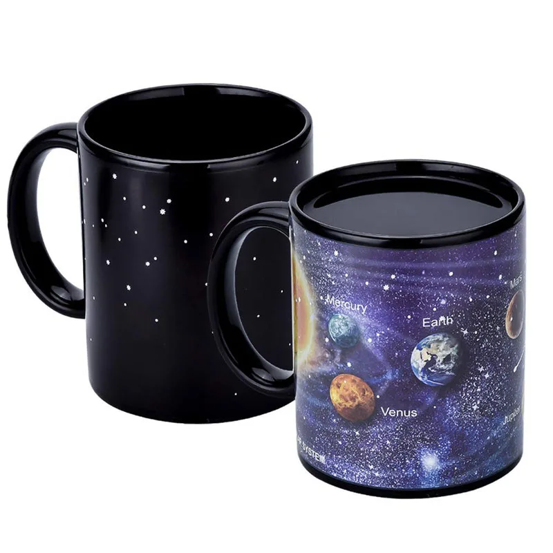 GOALONE 12 унций меняющая тепло цветная чашка для кофе волшебная Термочувствительная