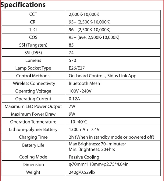 

Aputure Accent B7C 7W RGBWW LED Smart Bulb CRI 2000K-10000K Adjustable 0-100% Stepless Dimming App Control Photography lights