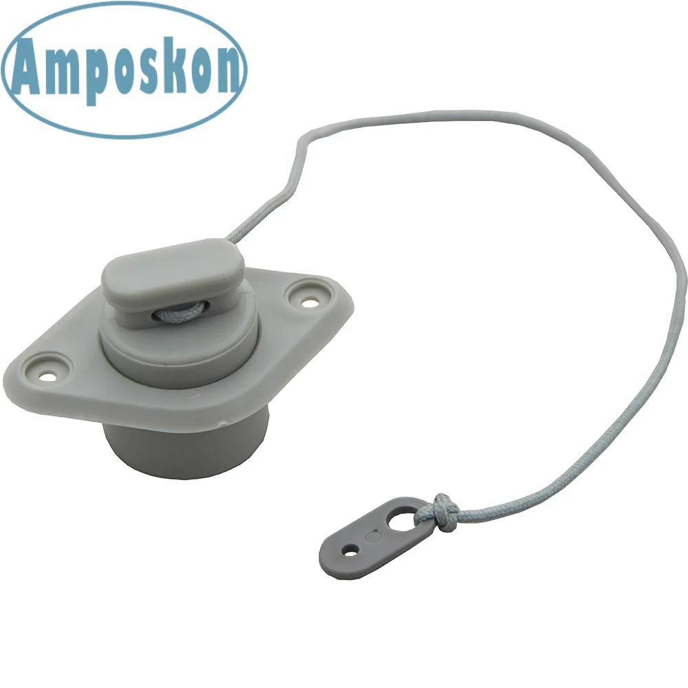 Заглушка для сливного клапана из ПВХ белая 2 шт. | Спорт и развлечения