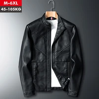 spring autumn men leather jackets classic slim fit male pu leather coats motorcycle biker streetwear smart casual coats male