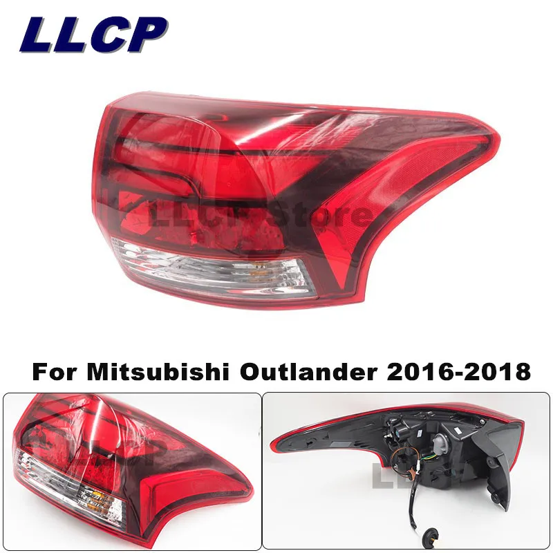 LLCP для Mitsubishi Outlander 2016 2017 2018 задний внешний фонарь заднего бампера Стоп Хвост