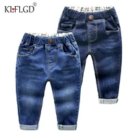 new spring and autumn casual jeans trousers baby toddler boys denim pants kids children slim denim long pants bottoms clothing