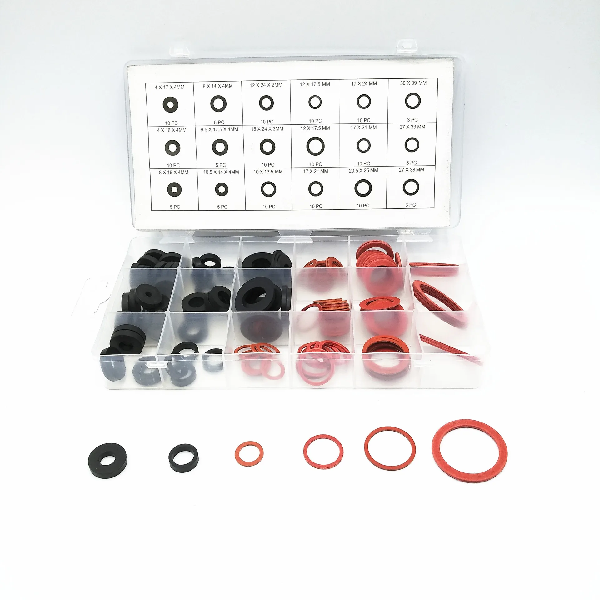 Набор прокладок для сантехники высокотемпературное Силиконовое уплотнительное