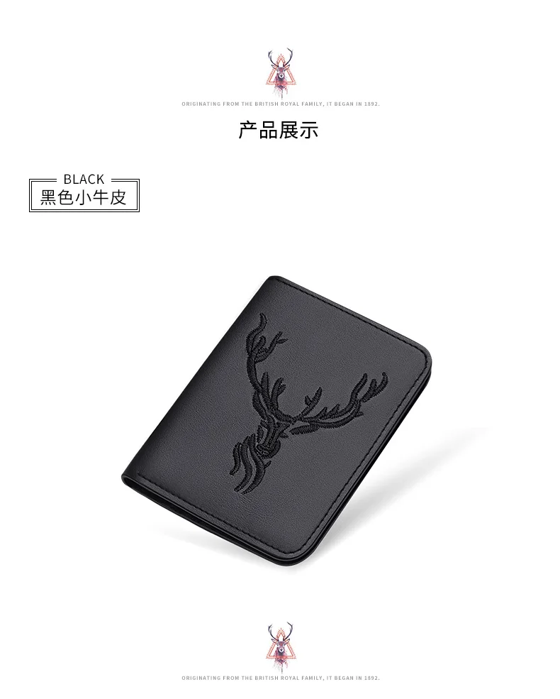 men's wallet short wallet for male real leather new design fashion small thin wallet