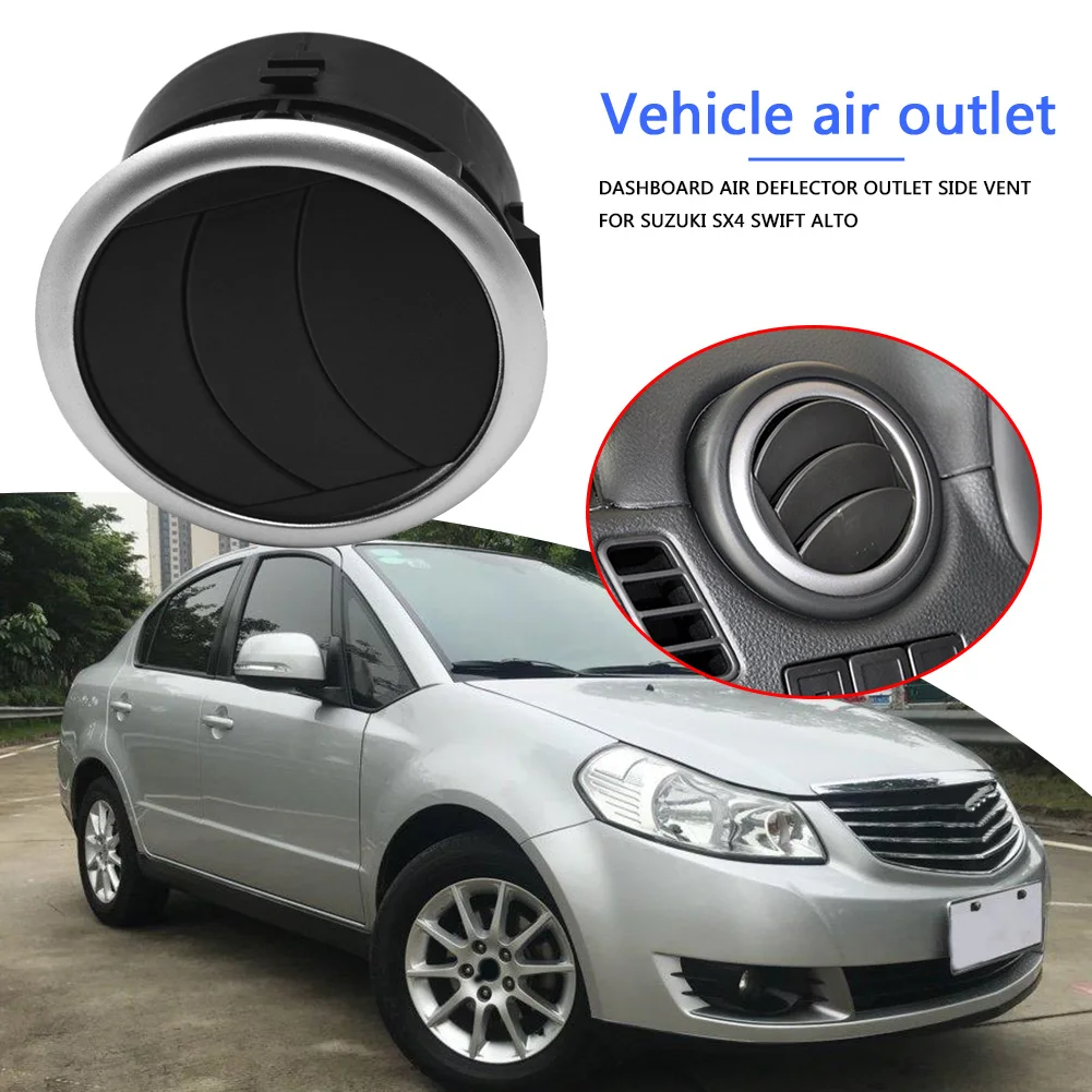 

Ceiling Air Vent Ducting Ventilation Car Dashboard Air Vent A/C Grille Outlet Deflector for Suzuki SX4 Swift 05-13