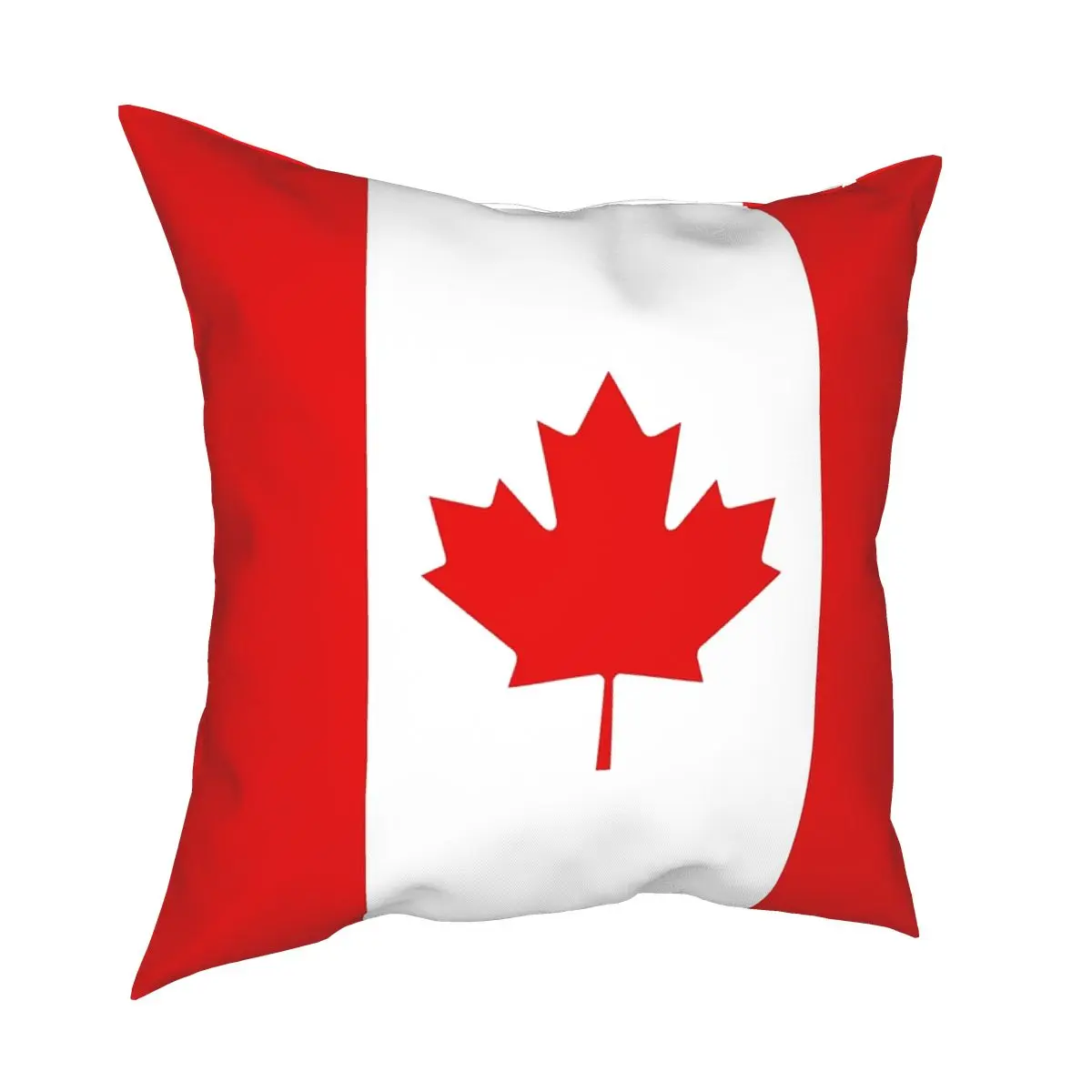 

Flag Of Canada Square Pillowcase Polyester Creative Zip Decorative Pillow Case for Car Cushion Cover 18"
