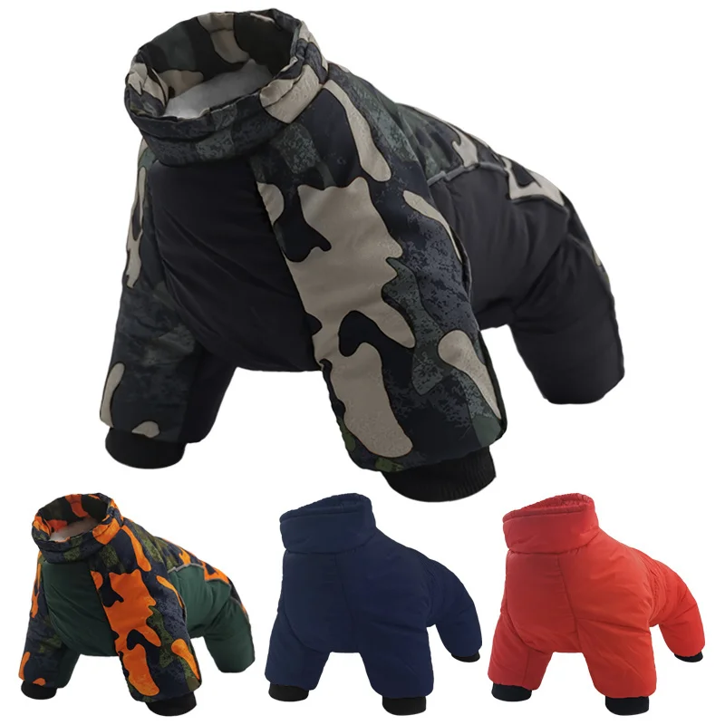 

Winter Dog Clothes Thicken Warm Puppy Pet Coat Reflective Dog Jacket Chihuahua French Bulldog Clothing Clothes For Small Dogs