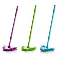retractable mini mop mini flat lazy mop wall household cleaning brush chenille mop washing mop dust brush home clean tools