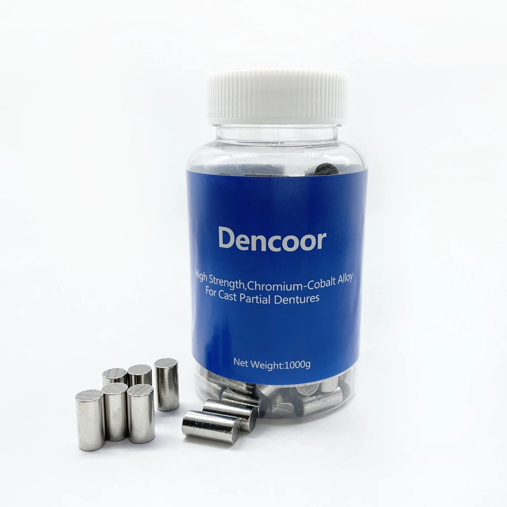 1000g Partial Denture Framework Cobalt Chromium Dental Alloy Cast High Strength Co-Cr Metal