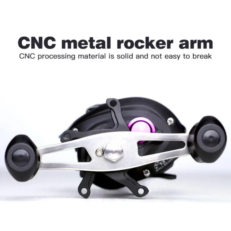 

1PC Fishing Reel Left Right Hand Baitcasting Reel Adjustable Brake System 5.5kg Drag 12+1 BB 7.0:1 Fishing Reel Fishing Part