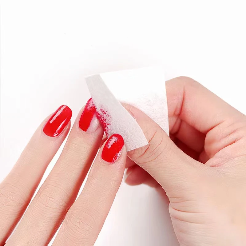 1 упаковка безворсовые салфетки для снятия лака ногтей | Красота и здоровье
