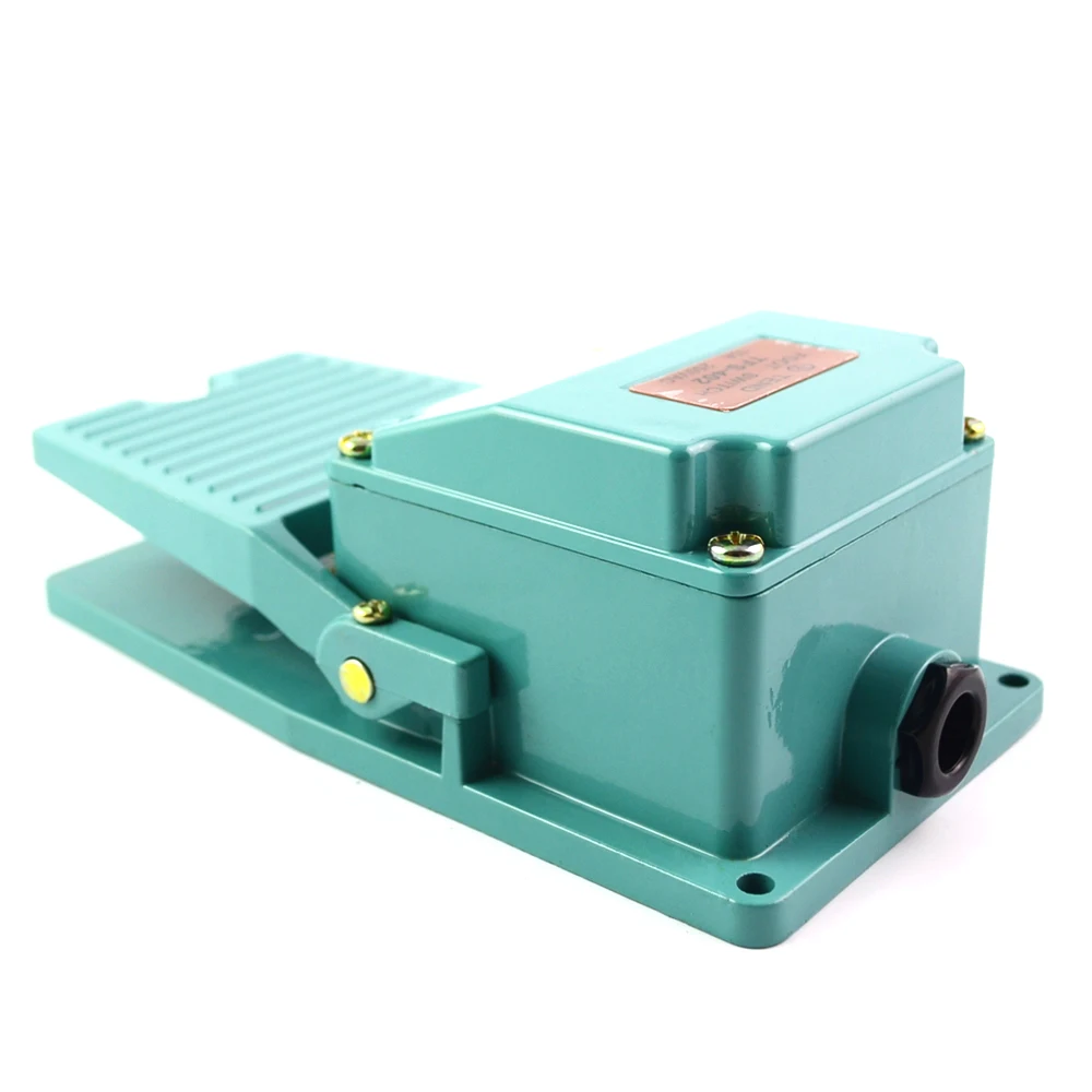 1 шт. ножной переключатель из алюминиевого сплава мгновенный контакт