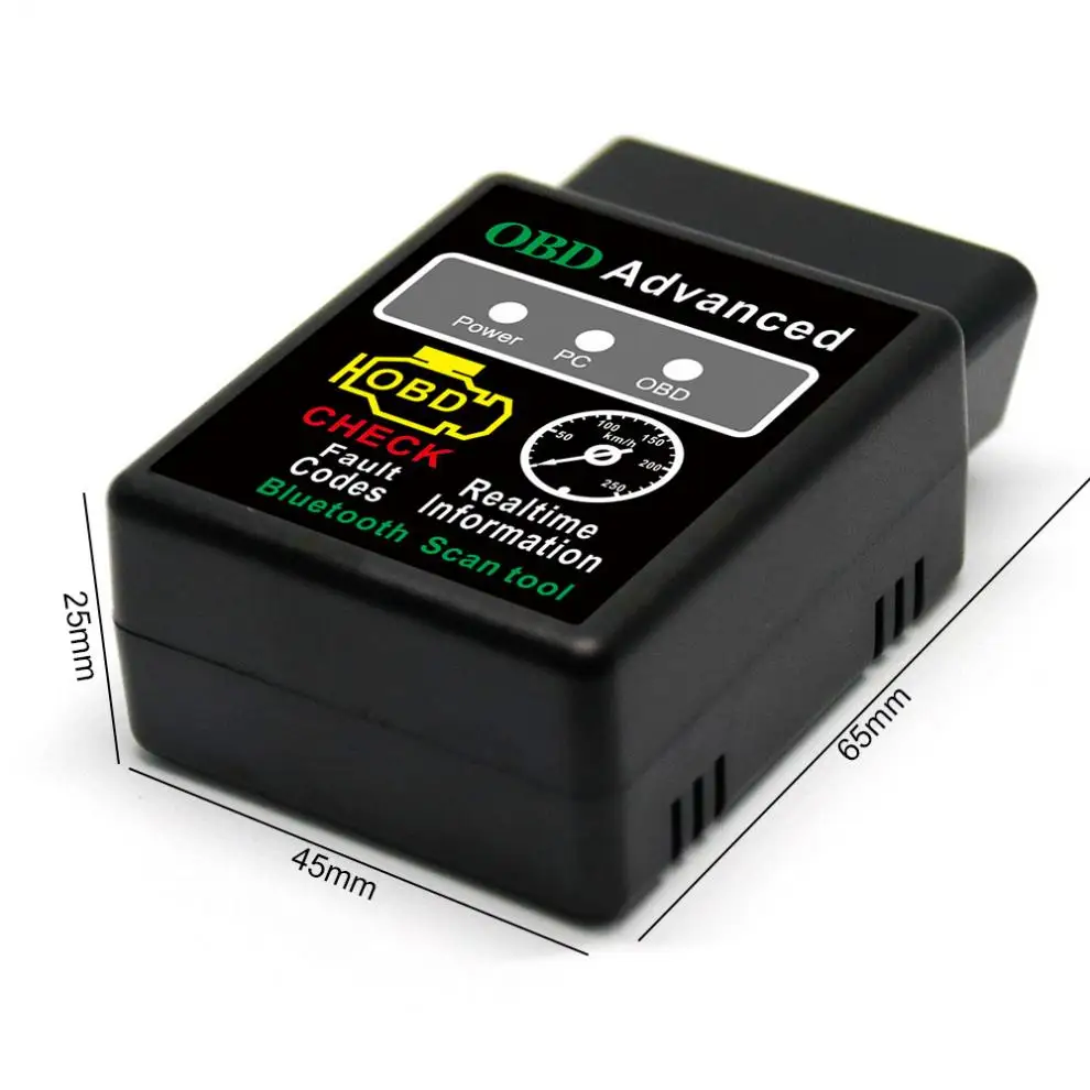Супер Мини Bluetooth сканер V1.5 PICI8F25K80 OBD 2 беспроводной Авто V02H2 считыватель кодов