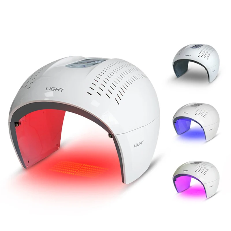 PDT 4 Color Lights Led Photon Therapy Facial Mask for Anti-aging Neck Face Skin Rejuvenation | Красота и здоровье
