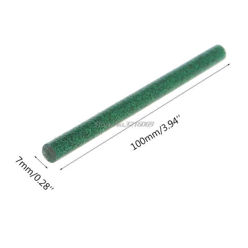 

11pcs 7x100mm Hot Melt Glue Stick Mix Color Glitter Viscosity DIY Craft Toy Repair Tools Dropship