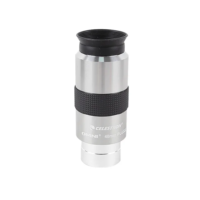 omni 40mm Celestron omni 4 мм 6 мм 9 мм 12 мм 15 мм 32 мм 40 мм и 2x окуляр и линза Барлоу полностью многослойный металлический астрономический телескоп - Цвет: omni 40mm