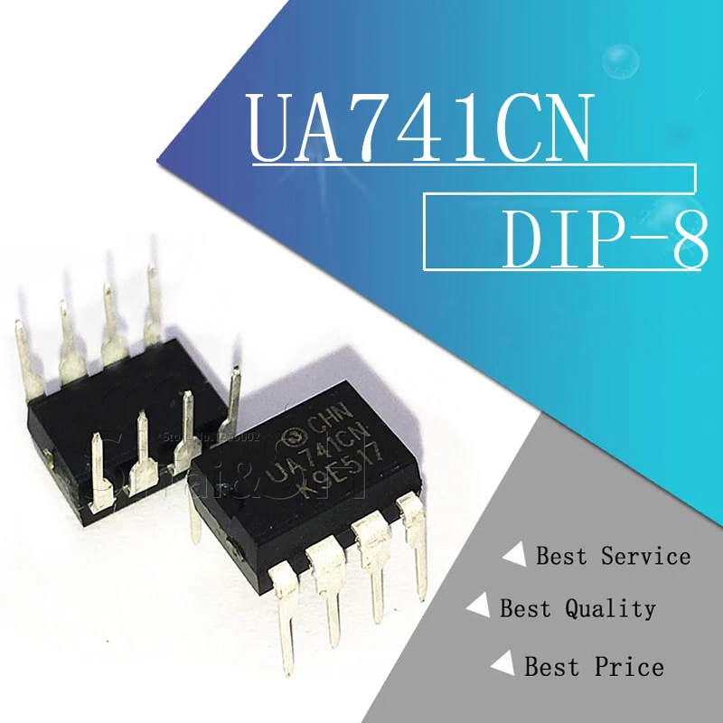 1 шт. UA741CN 741 рабочий усилитель DIP 8 лидер продаж новый оригинальный|Интегральные