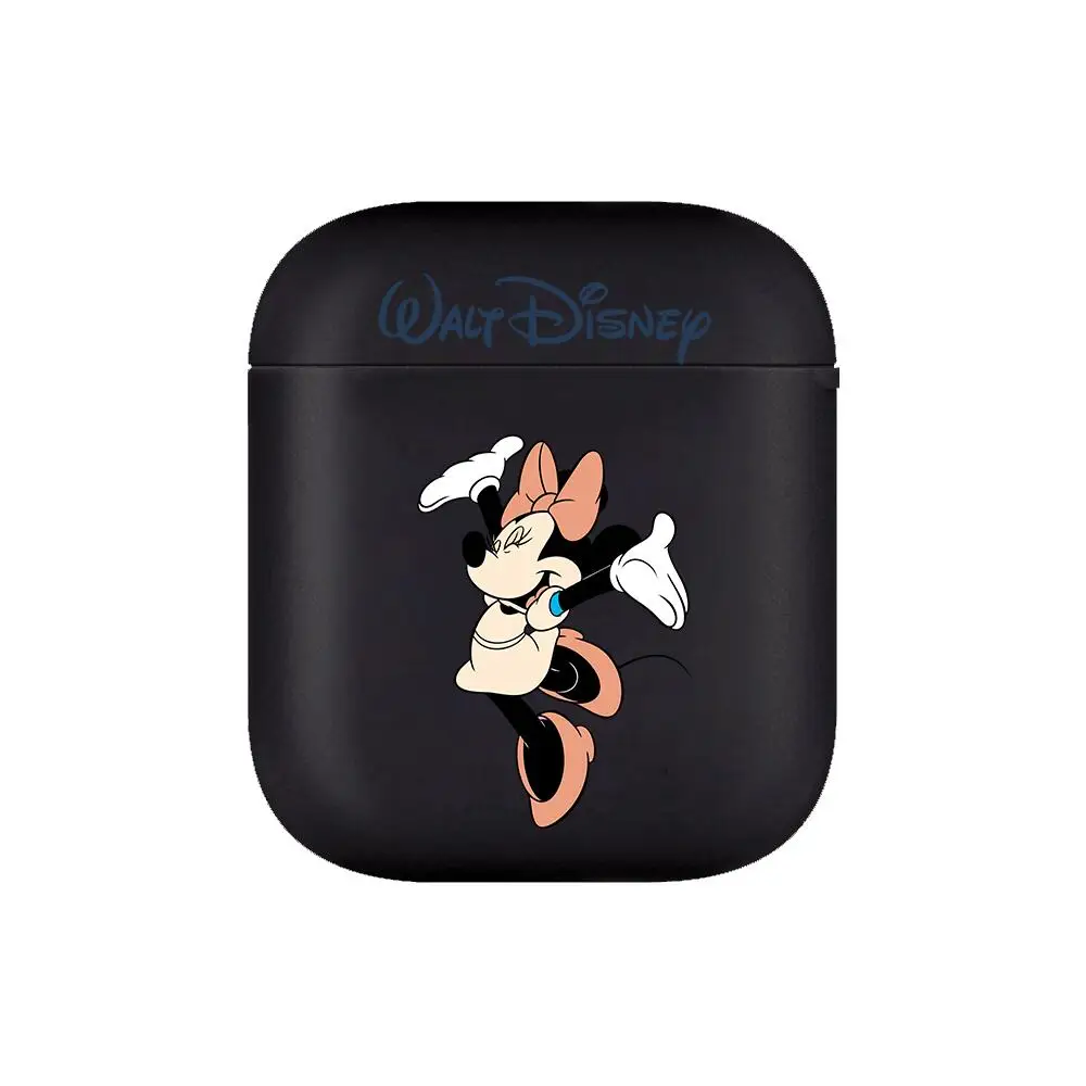 Счастливые чехлы из мягкого силикона Happy Disney Mickey Minnie Mouse для Apple Airpods 1/2 защитный блютус-наушниковый чехол Appl.