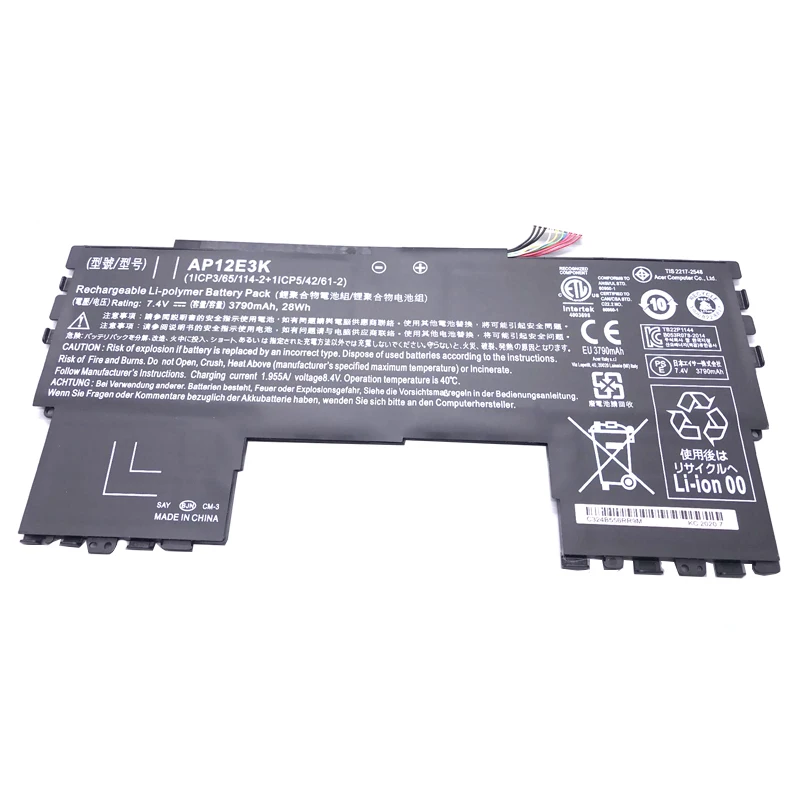 LMDTK Новый AP12E3K Аккумулятор для ноутбука Acer Aspire S7 S7-191 Ultrabook 11 дюймов 1/CP3/65/114-2 1/CP5/42/61-2