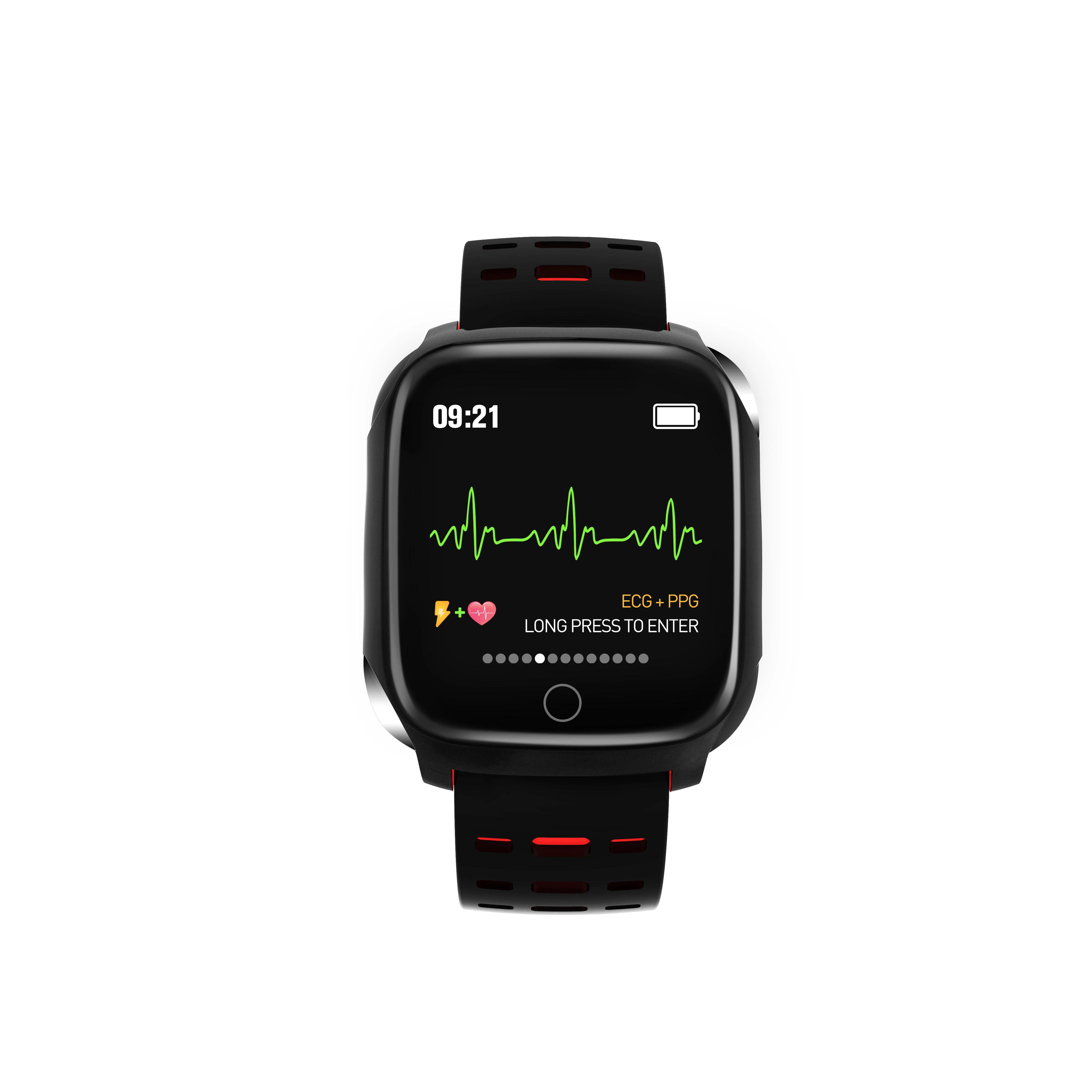 High quality ECG PPG smart band heart rate blood pressure oxygen sleep monitoring fitness tracker waterproof Smart Watch | Электроника