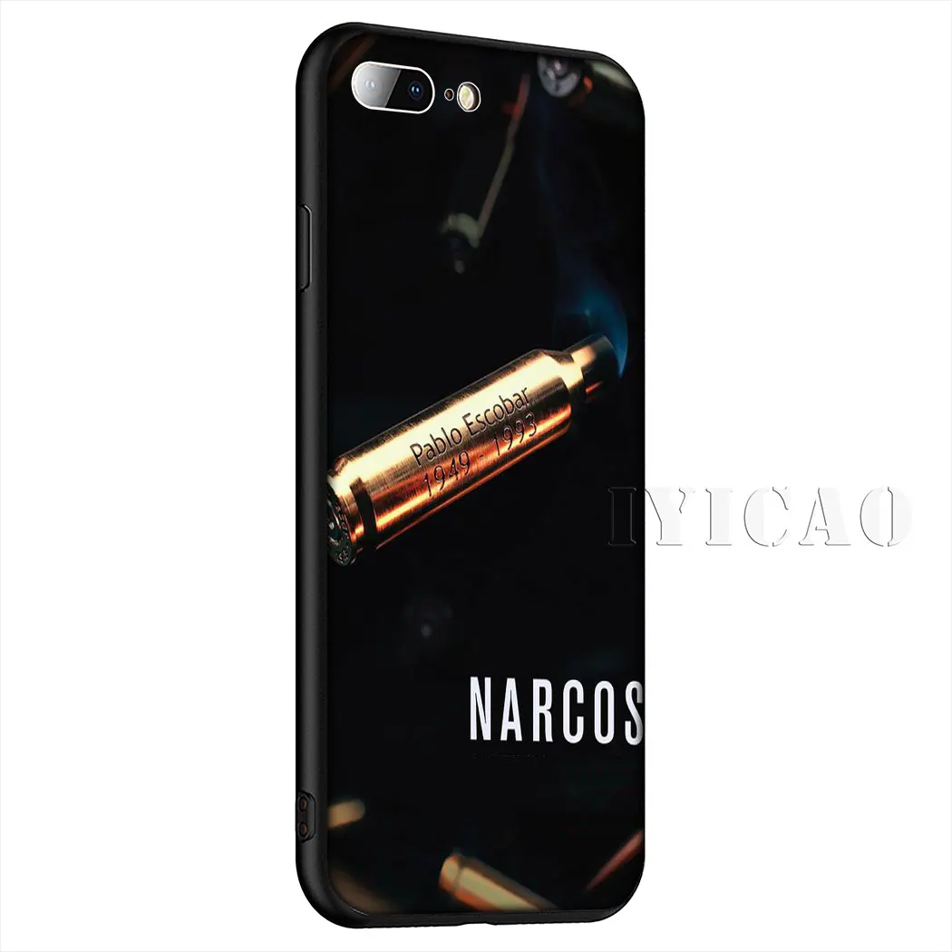 10 Мягкий чехол для телефона IYICAO Narcos tv Pablo escobar для iPhone XR X XS Max 6 6S 7 8 Plus 5 5S SE - Цвет: 10