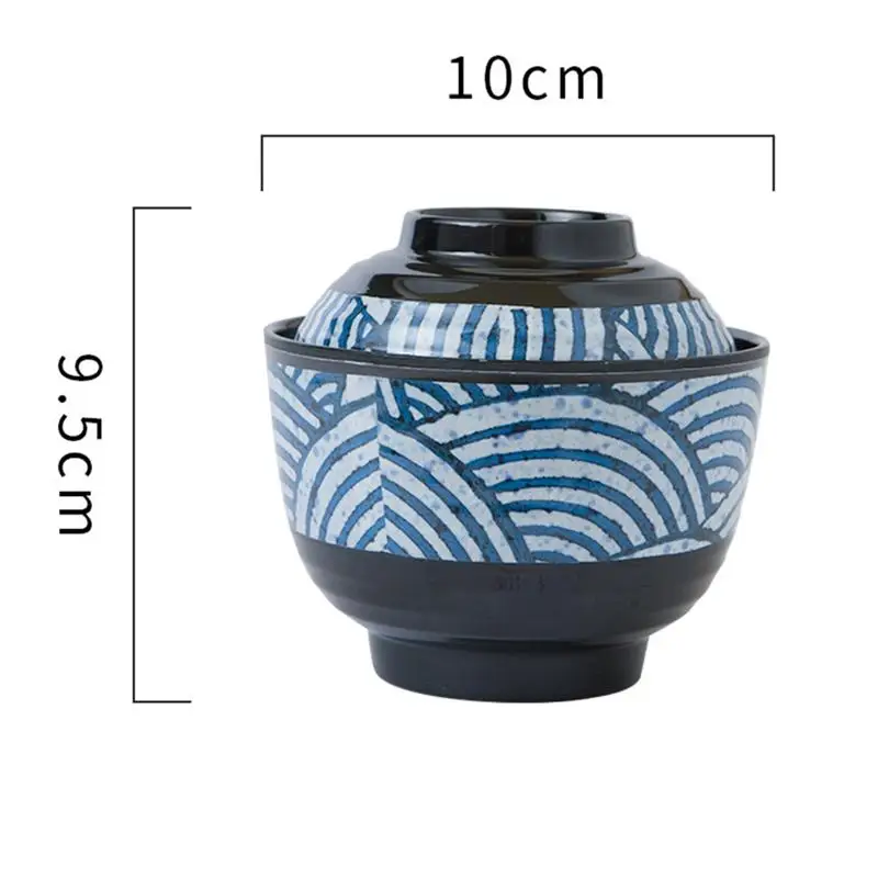 1/2/3 шт. мисо суп в японском стиле с крышкой|Чаши| |