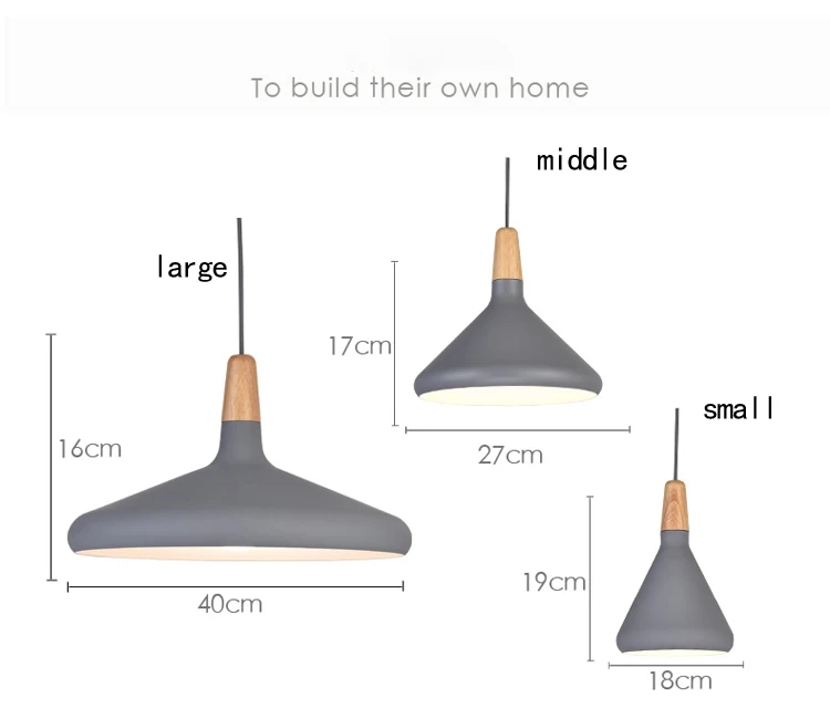 

Nordic White Black Wood Pendant light restaurant bar bedside kitchen lamps Japanese minimalist modern creative Pendant lamp