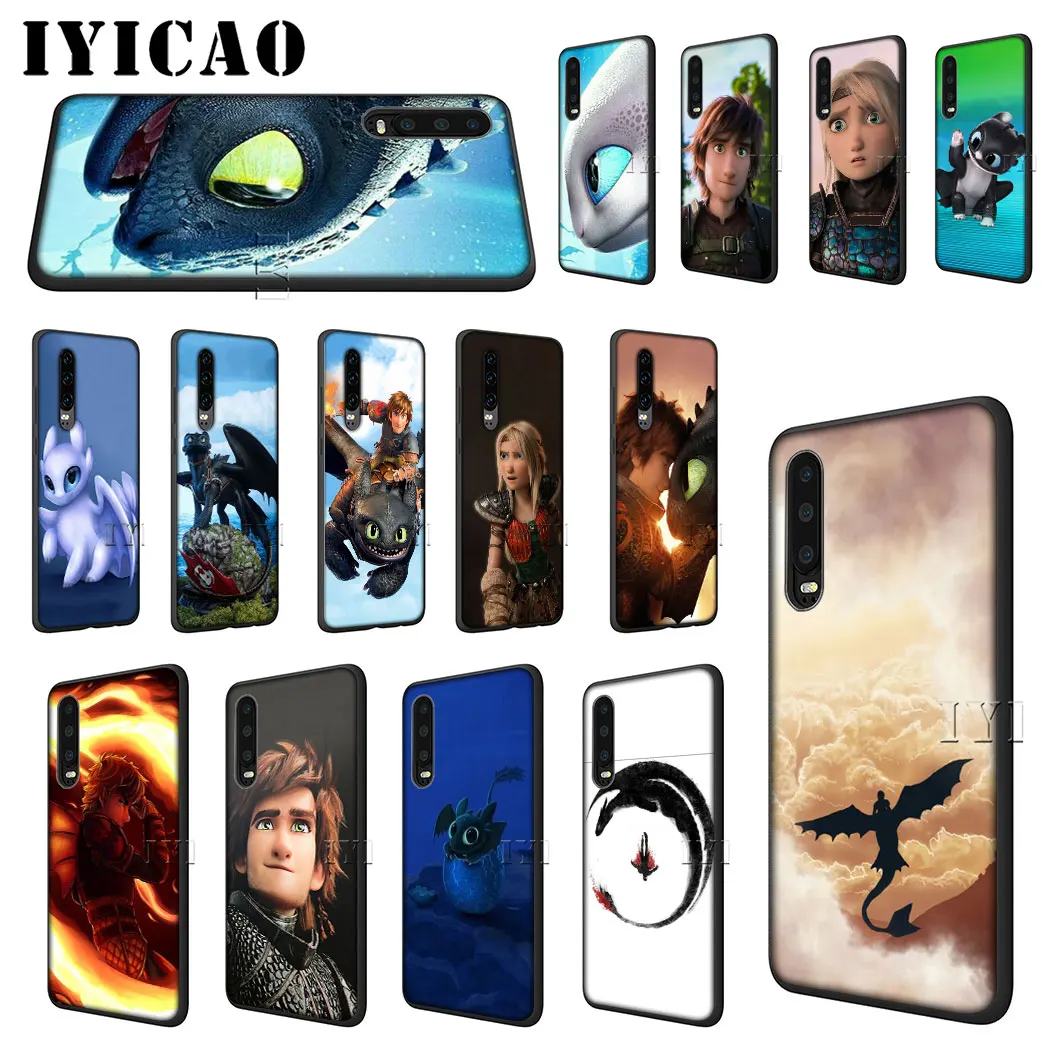 Как приручить дракона 2 мягкий чехол для телефона huawei P30 P20 P10 P9 P8 Lite Pro P Smart Z Plus