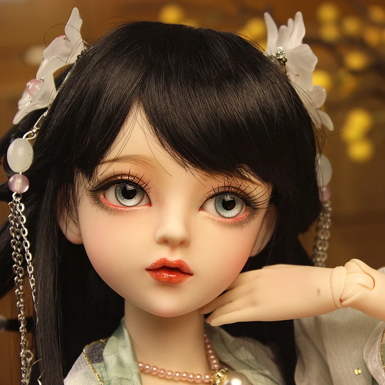 60 см bjd/sd кукла подарки для девочки китайский стиль кукла с одеждой черные волосы Свободные Глаза DIY Кукла День Святого Валентина/подарок на день рождения для детей