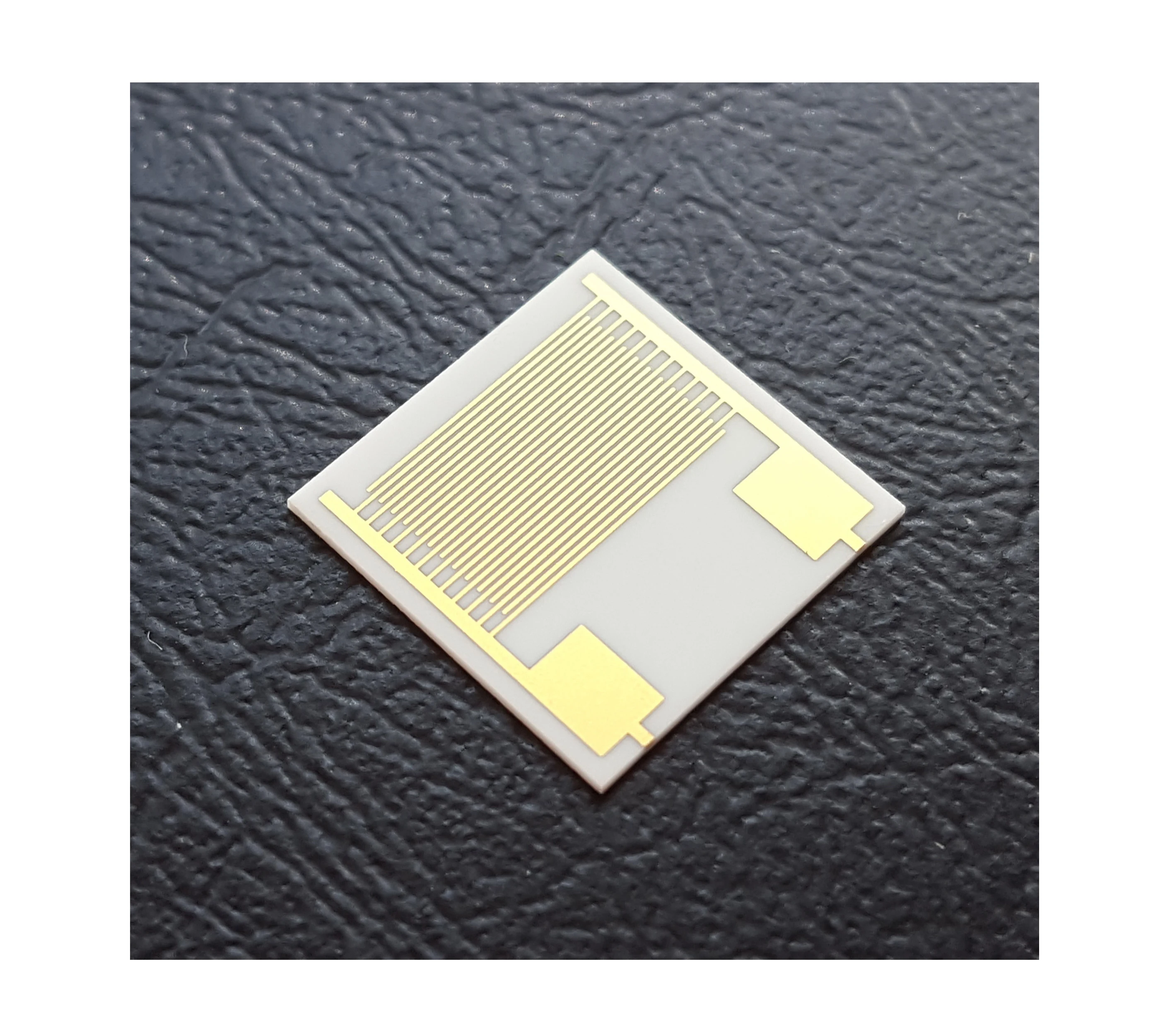 100um interdigital gold electrode thin film circuit IDE capacitor array gas humidity biosensor chip | Air Conditioner Parts