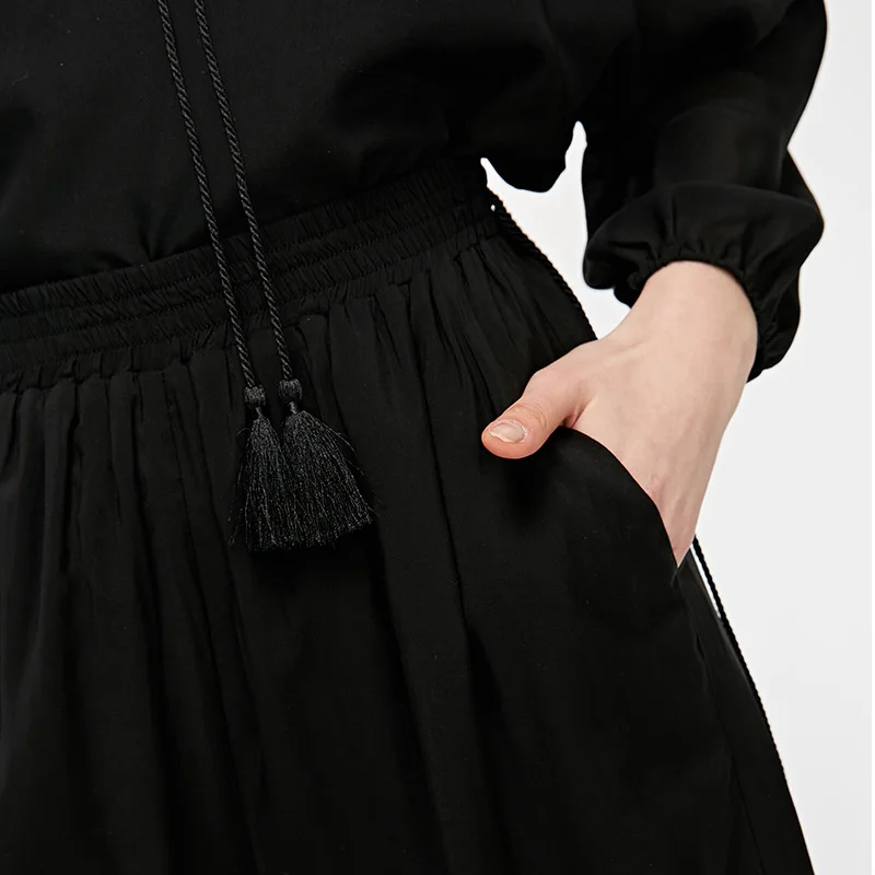 Vero Moda New Women's Side Fringed Trims Sking Friendsly Pants | 3191P7504