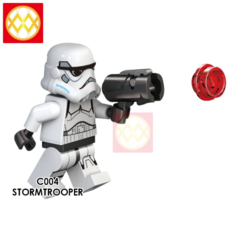 WM411 Scout Troopers Одиночная распродажа Дарт Реван йода красная гвардия Дарт набор Вейдера строительные блоки модели Кирпичи Игрушки - Цвет: Сливовый