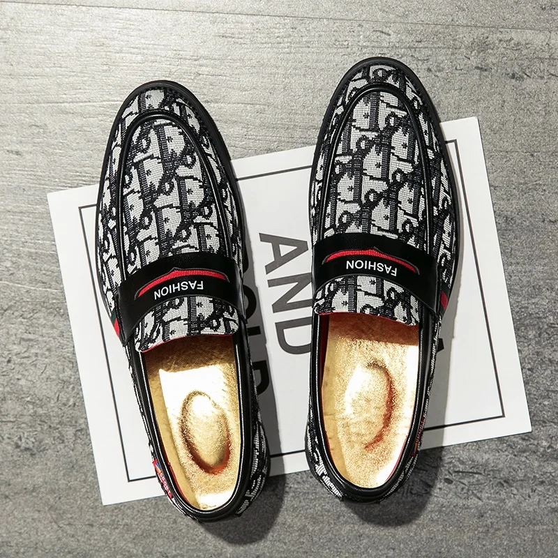 

Туфли мужские кожаные коричневые, роскошные модные повседневные кроссовки для джентльмена, Стильные лоферы, черные