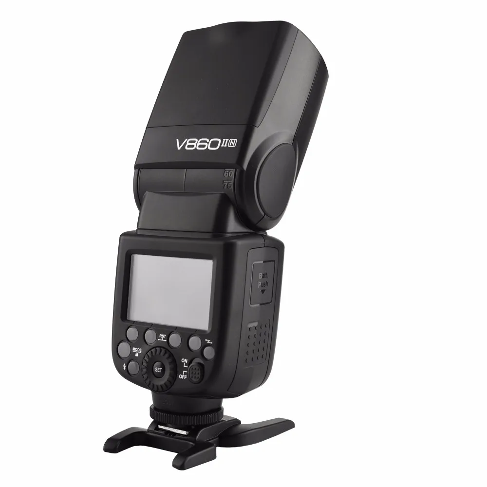 Godox V860II N i TTL HSS 1/8000s литий ионная батарея Speedlite Flash для Nikon D7500 D7200 D7100 D5600 D5500 D3400 D3300
