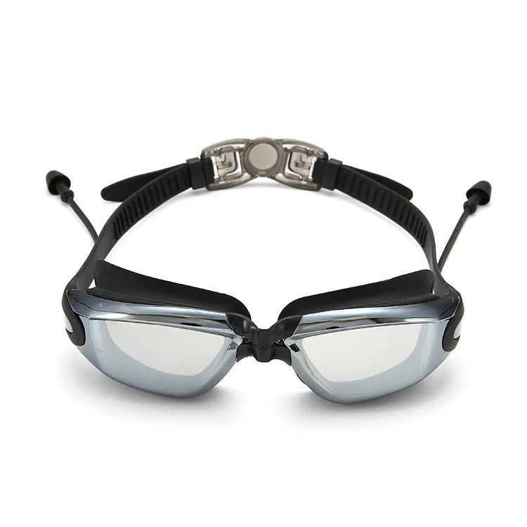 

Профессиональные силиконовые очки для плавания с гальваническим покрытием и защитой от запотевания, плавательные очки для мужчин и женщин,...