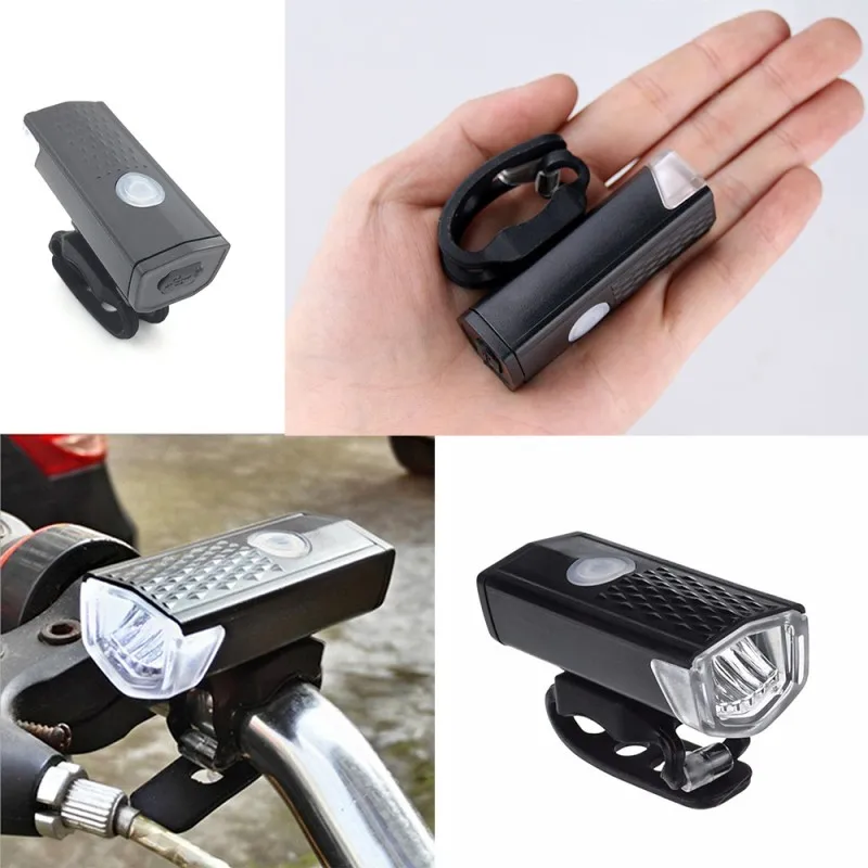 

Bike Light Front USB Tail Lights Rechargeable Bicycle Front Light Lamp Bike Headlight Cycling Flashlight Bike Accessories