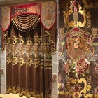 Занавески в европейском стиле для спальни, гостиной, занавески с вышивкой в европейском стиле
