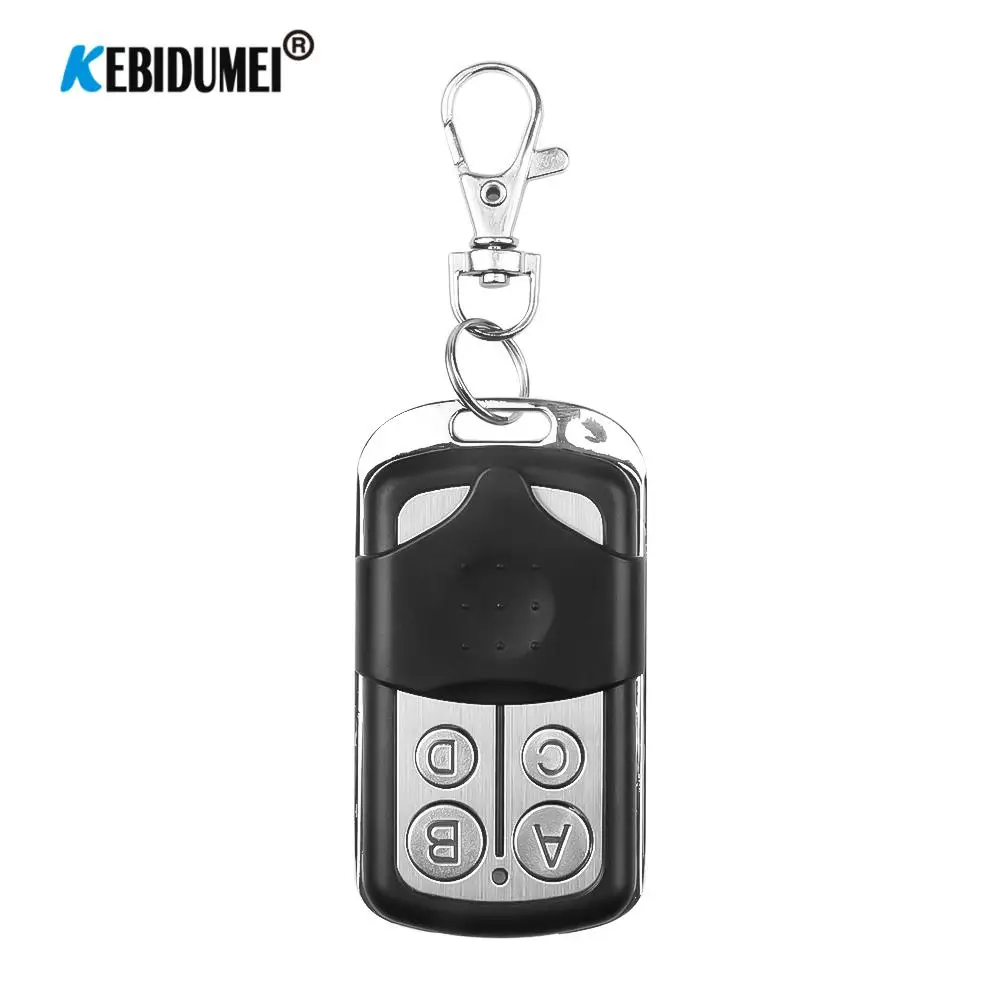 

433MHZ 4 Buttons Clone Remote Control Wireless Transmitter Garage Gate Door Electric Copy Controller Anti-theft Lock Key