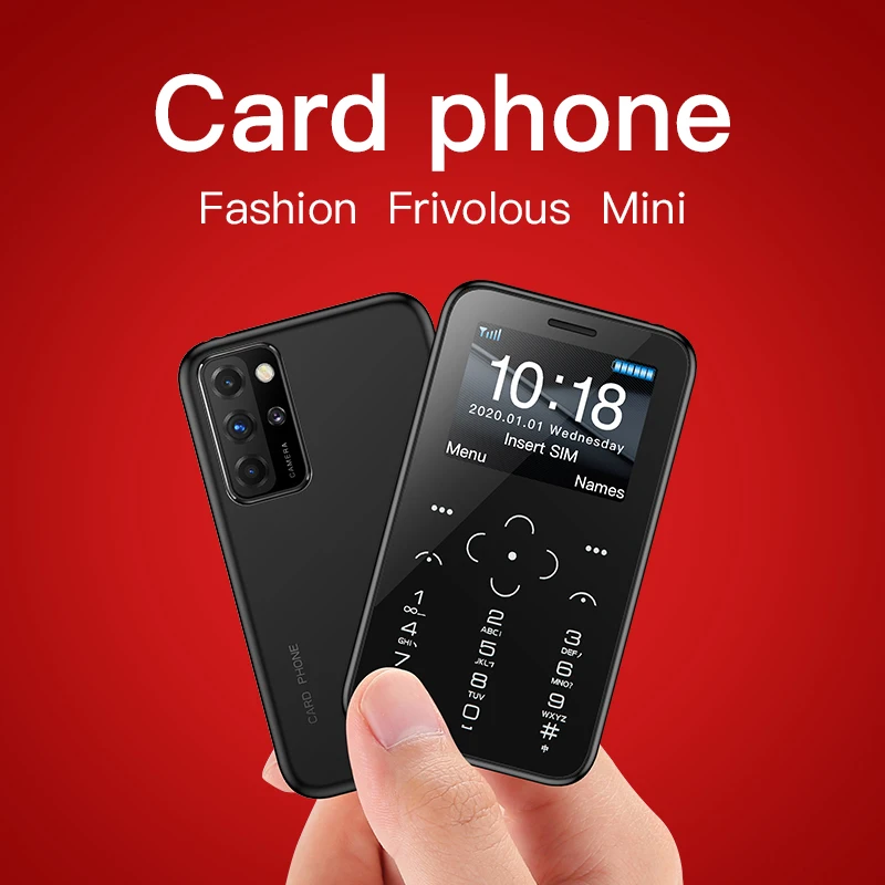 Маленькие Мини-Мобильные телефоны GSM с одной sim-картой, новый разблокированный дешевый сотовый телефон с кнопочной кнопкой, телефон с одной ... от AliExpress WW