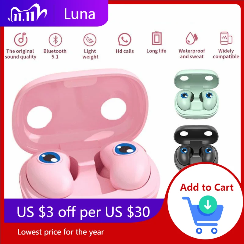 

TWS-стереонаушники с микрофоном и поддержкой Bluetooth 5,1