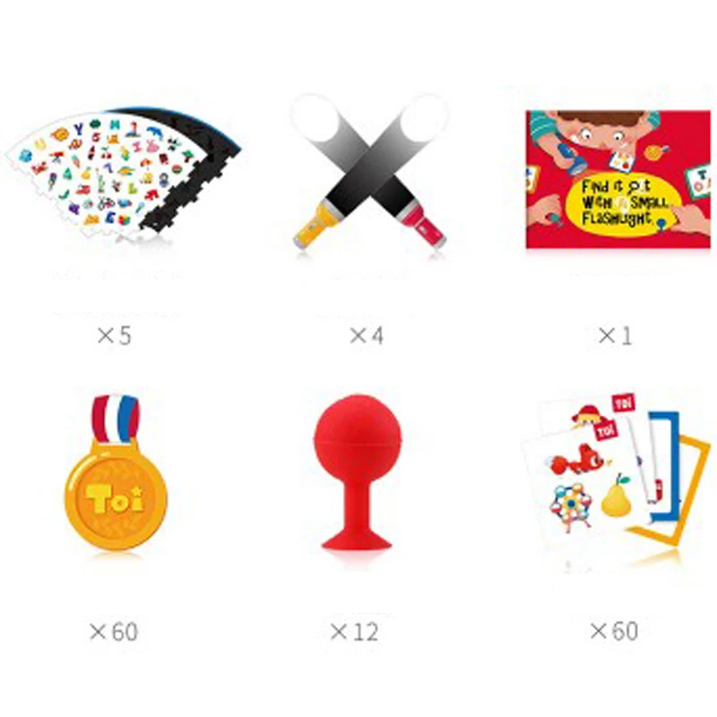 

Kids Montessori Interactive Memory Matching Game Find It With Small Flashlight Family Party Funny Puzzle Board Education Toy