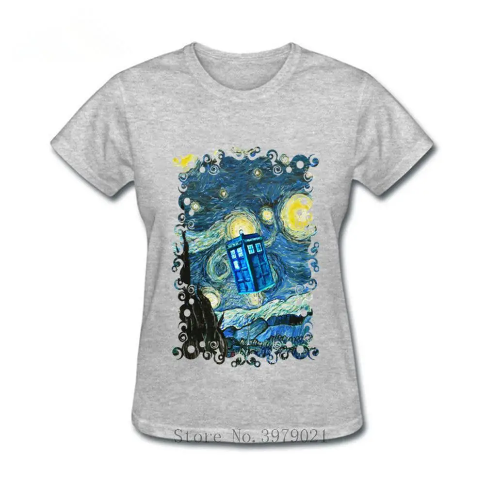 Крутая женская футболка с надписью &quotДоктор Кто&quot странная Летающая телефонная
