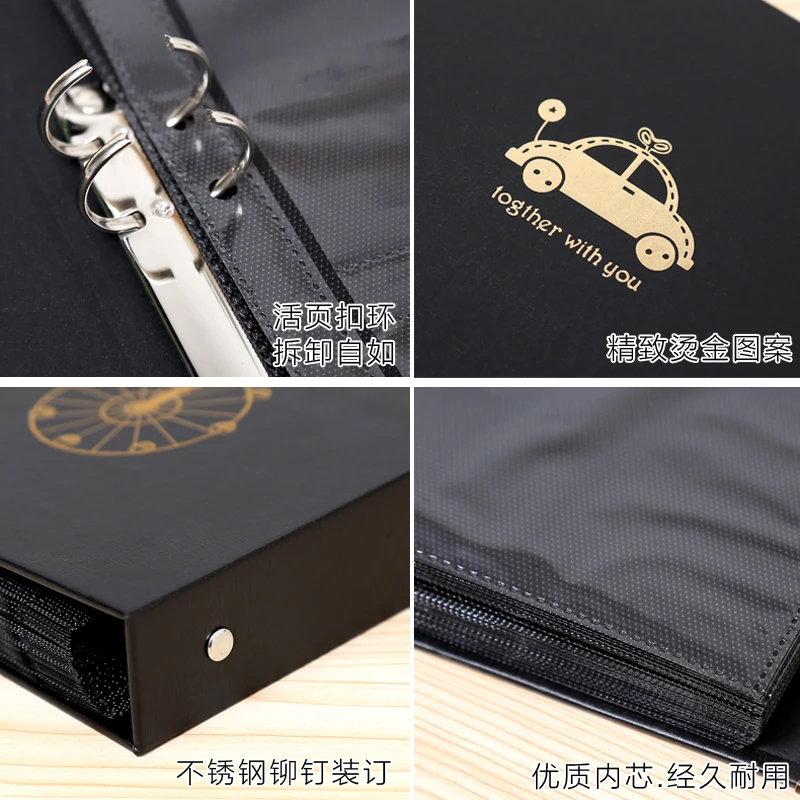 Album This Insert Type 4/5/6 Inch Photo Family Simple Small Fresh Korean Creative Sticker Baby Book Memories | Дом и сад