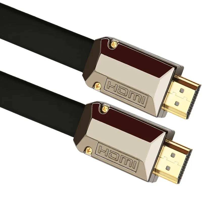 

2019 1080P Micro HDMI to HDMI 1m 1.5m 1.8m 3m 5m Gold Plated HDMI connector for HDTV Projector Mobile phone Flat Camera