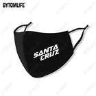 2021 винтажная маска для лица с логотипом SANTA CRUZ, дышащая, моющаяся, многоразовая, Пылезащитная, водонепроницаемая, полиэстер хлопковая маска для губ