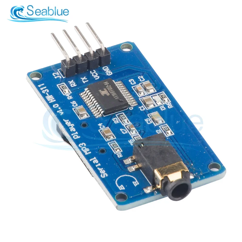YX5300 UART TTL Serial Control MP3 Music Player Module Support / WAV Micro SD /SDHC Card For Arduino/AVR/ARM/PIC DC 3.2-5.2V | Инструменты