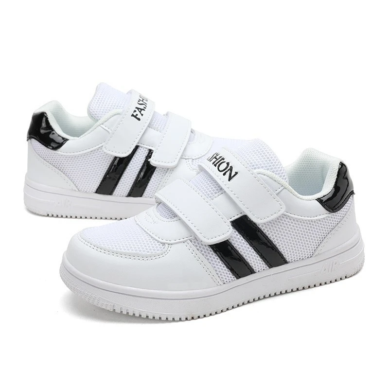 FLARUT детская беговая Обувь белые кроссовки для мальчиков спортивная обувь из