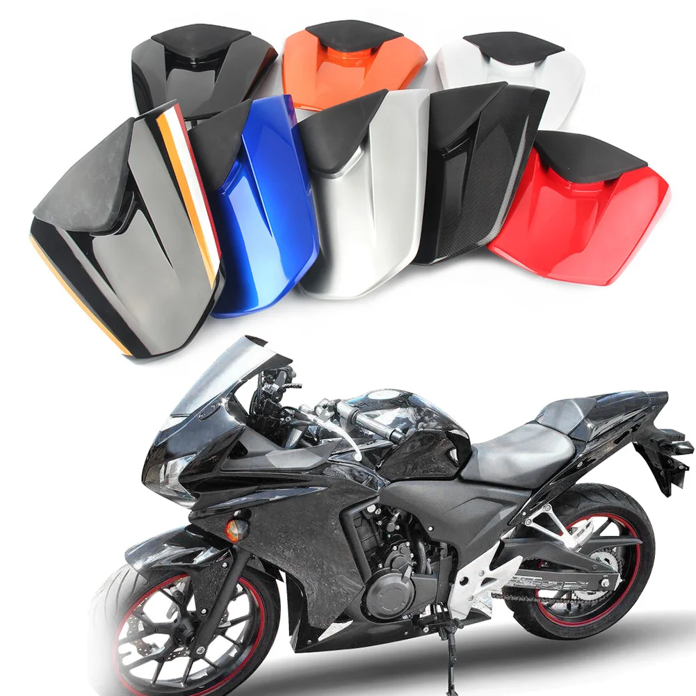 

Чехол на заднее сиденье мотоцикла пассажирский хомут Обтекатели детали ABS для Honda CBR500R 2013 2014 2015/ CBR 500R 13 14 15