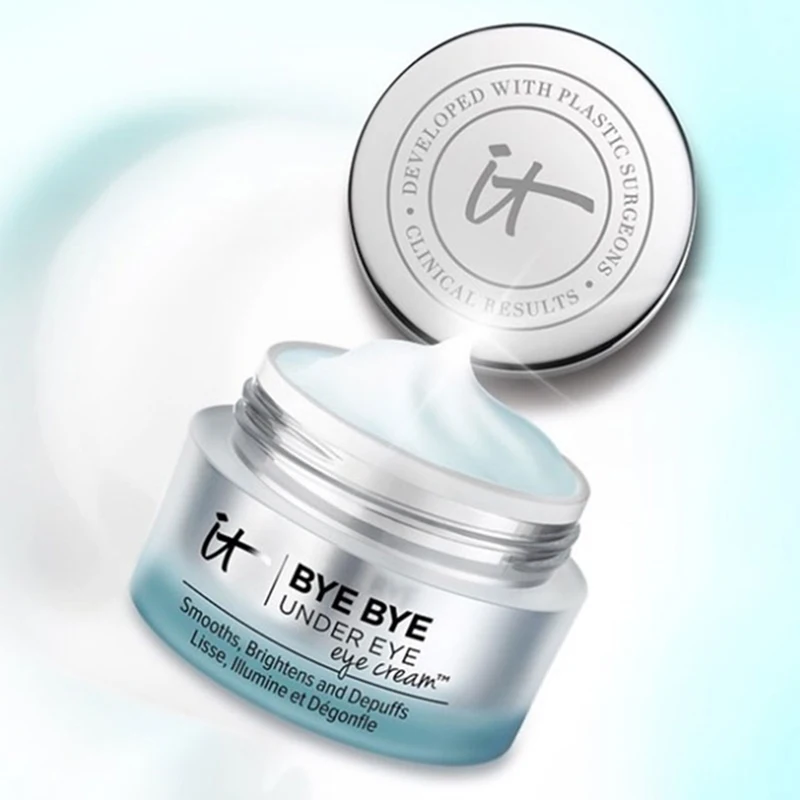 It Cosmetics BYE увлажняющий крем для век макияж основа глаз кожи Осветляющий консилер
